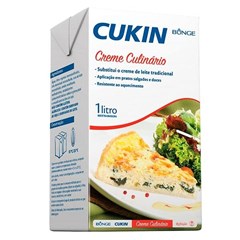 Creme Vegetal Culinário Cukin Tetrapak 1L