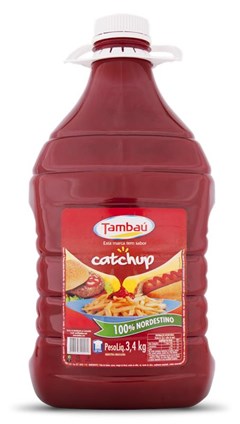 Ketchup Tambaú Unidade 3,4kg