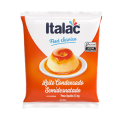 Leite Condensado Bag Italac Semidesnatado 2,5kg