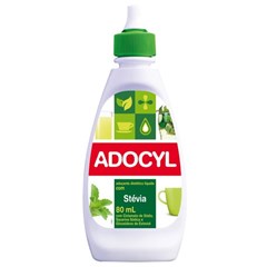 Adoçante Stevia Líquido Adocyl Caixa 12x80ml