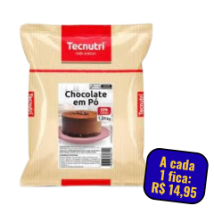 Chocolate Pó 32% Tecnutri 1kg