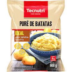 Purê Batata Tecnutri Pacote 800g