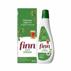 Adoçante Líquido Stevia Finn Caixa 12x65ml