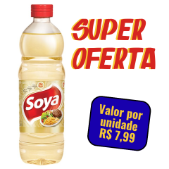 Óleo de Soja Soya Pet Caixa 20x900ml